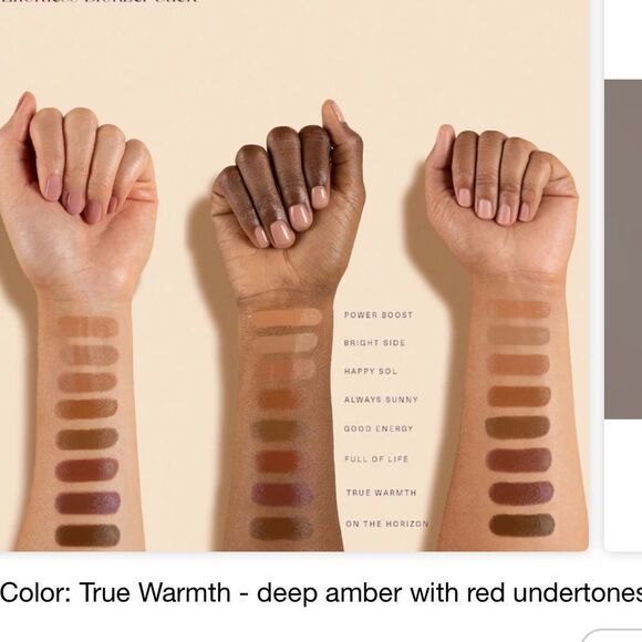 Rare Beauty Warm Wishes Effortless Bronzer Stick in True Warmth - Picture 3 of 5